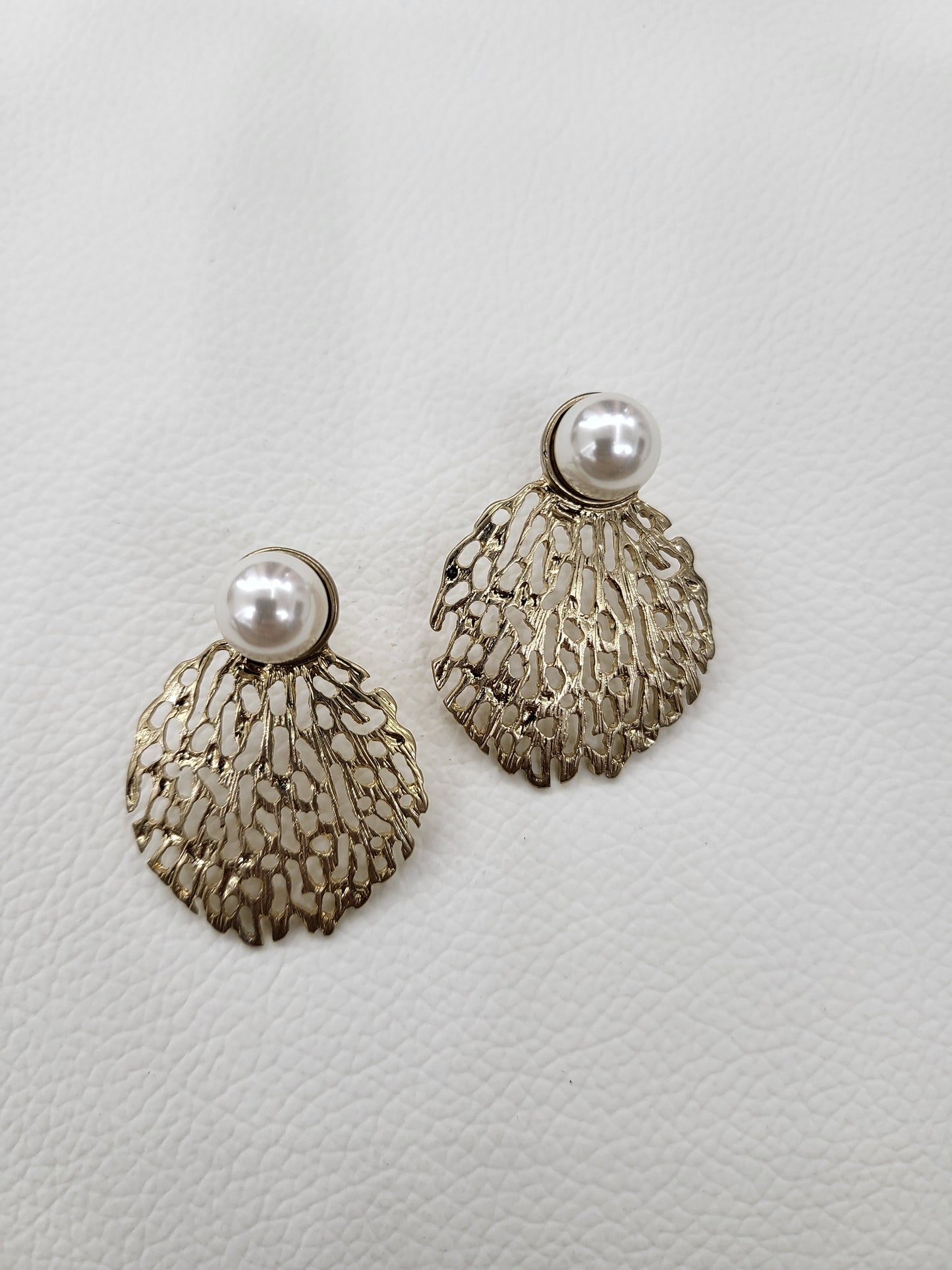 Coral Earrings