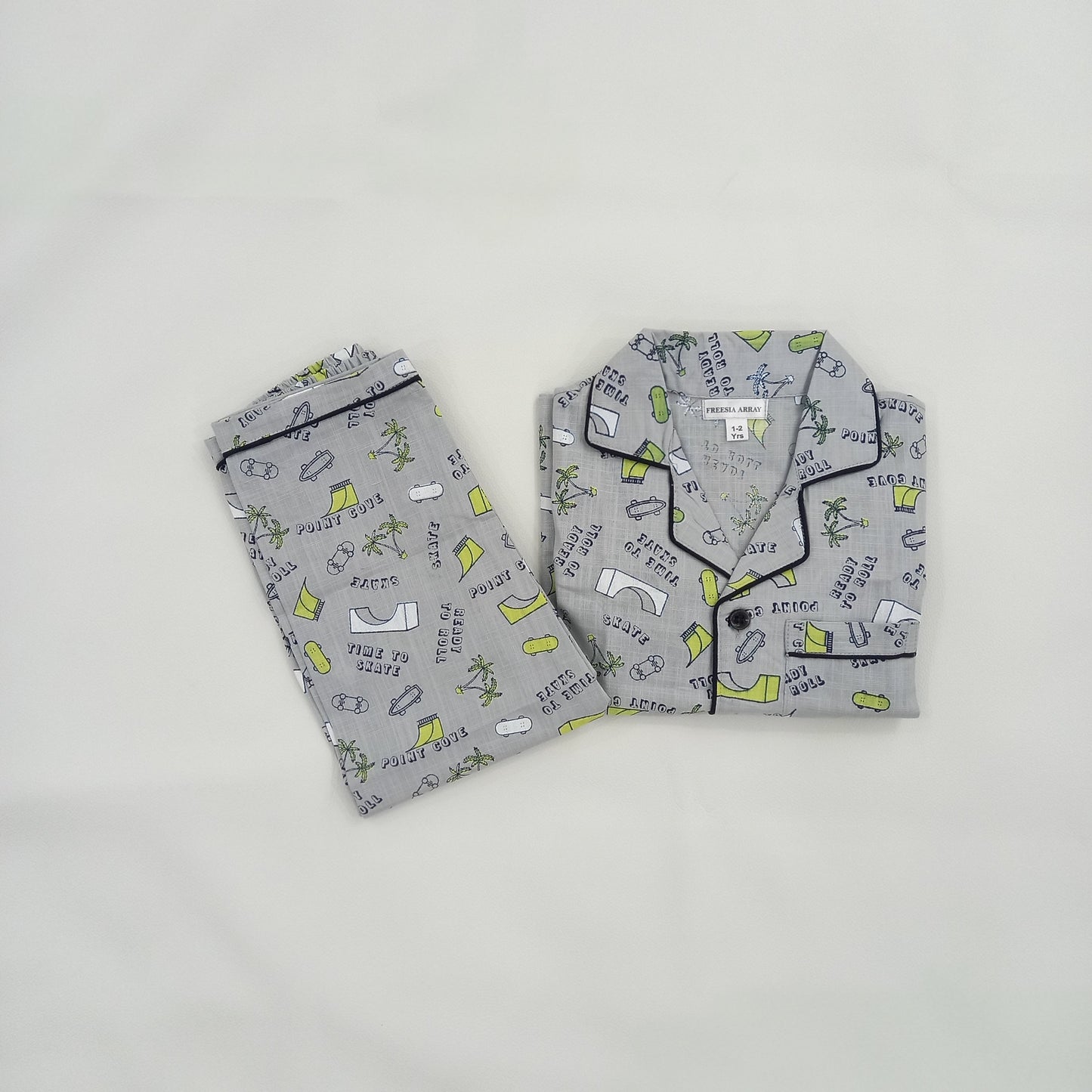 shop online premium children full sleeves cotton nightsuit COD
