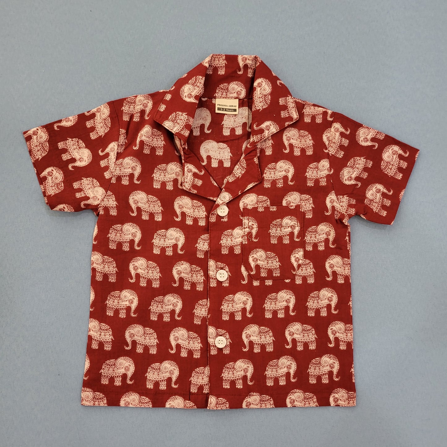 Crimson caravan Unisex Shorts Nightsuit Set