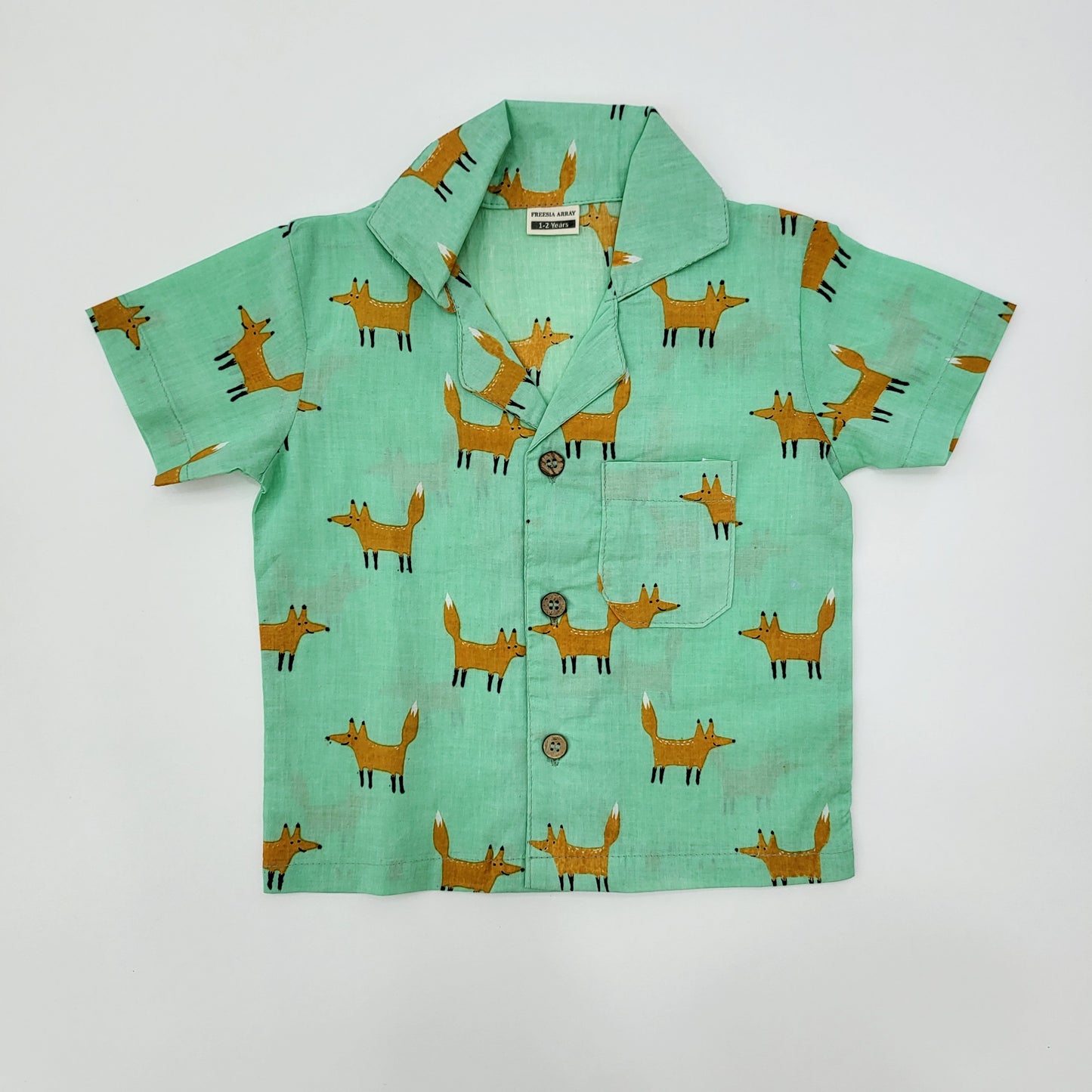 Fox Trot Unisex Shorts Nightsuit Set