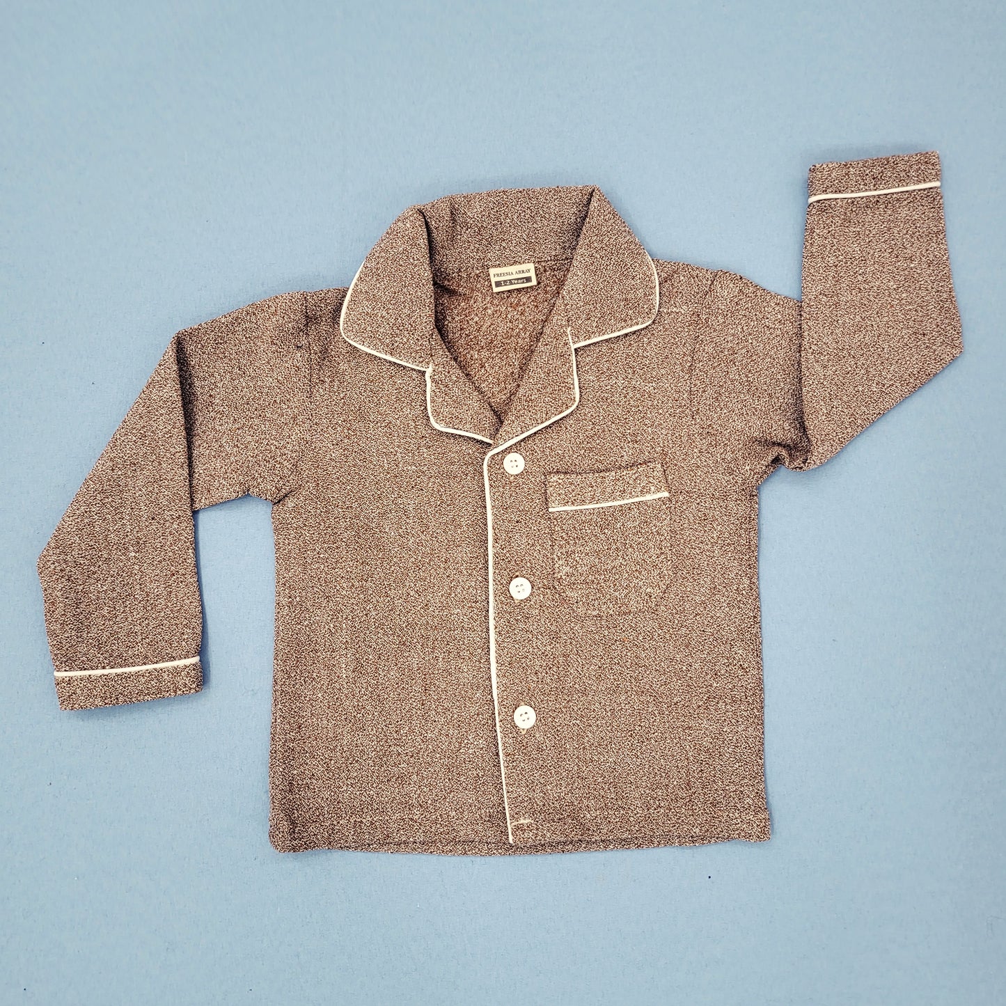 Brown Sugar Kids Flannel Winter Unisex Nightsuit Set
