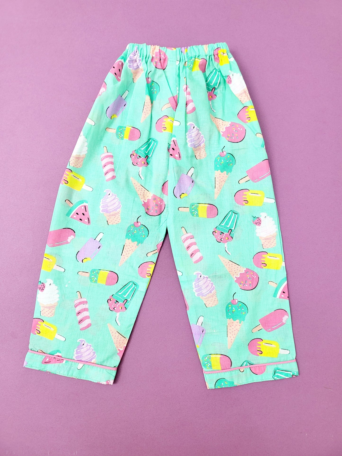 Ice Lolly Unisex Cotton Night Suit Set