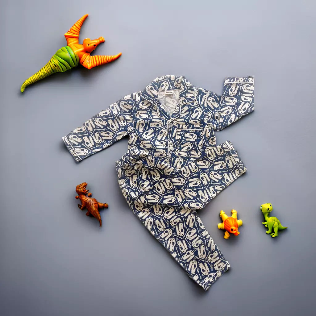 pure cotton kids unisex nightsuit