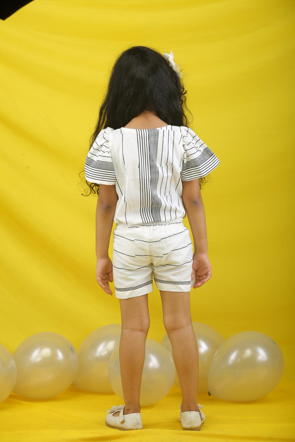 Freesia Array Send gifts to India organic cotton clothing kids Co-Ord set