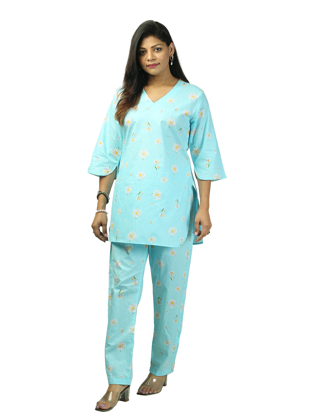 Blue Lily Loungewear Set for Women