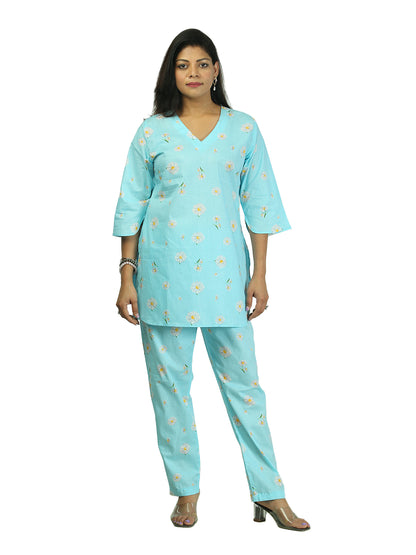 Blue Lily Loungewear Set for Women