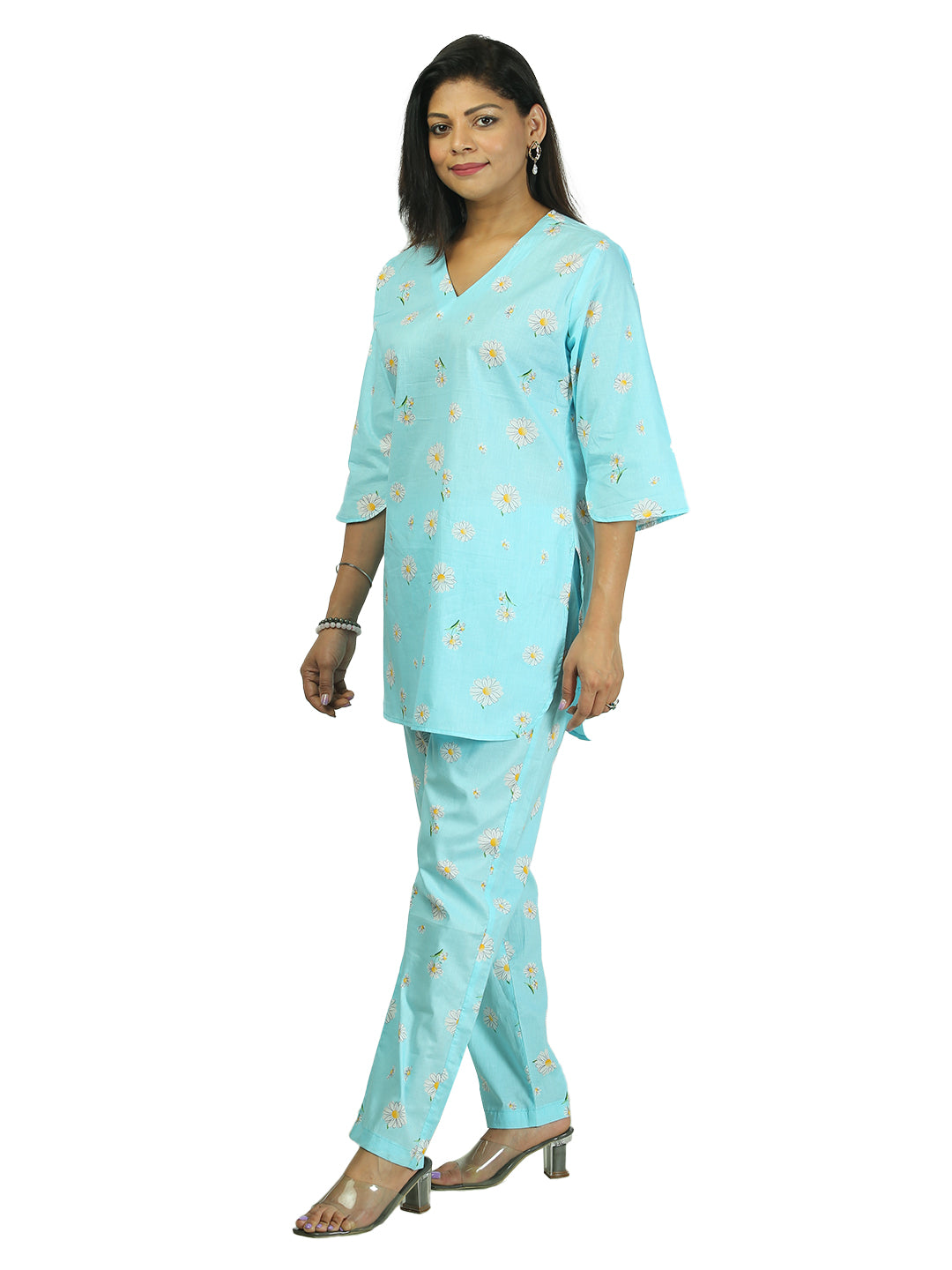 Blue Lily Loungewear Set for Women