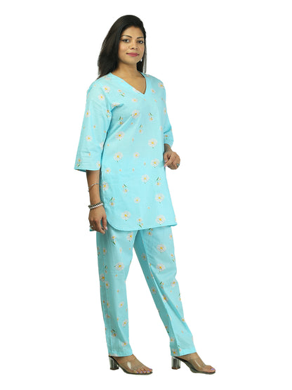 Blue Lily Loungewear Set for Women