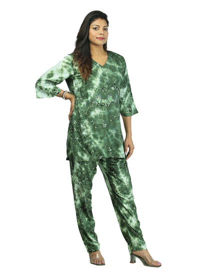 Tye & Dye Loungewear Set for Women in Cotton