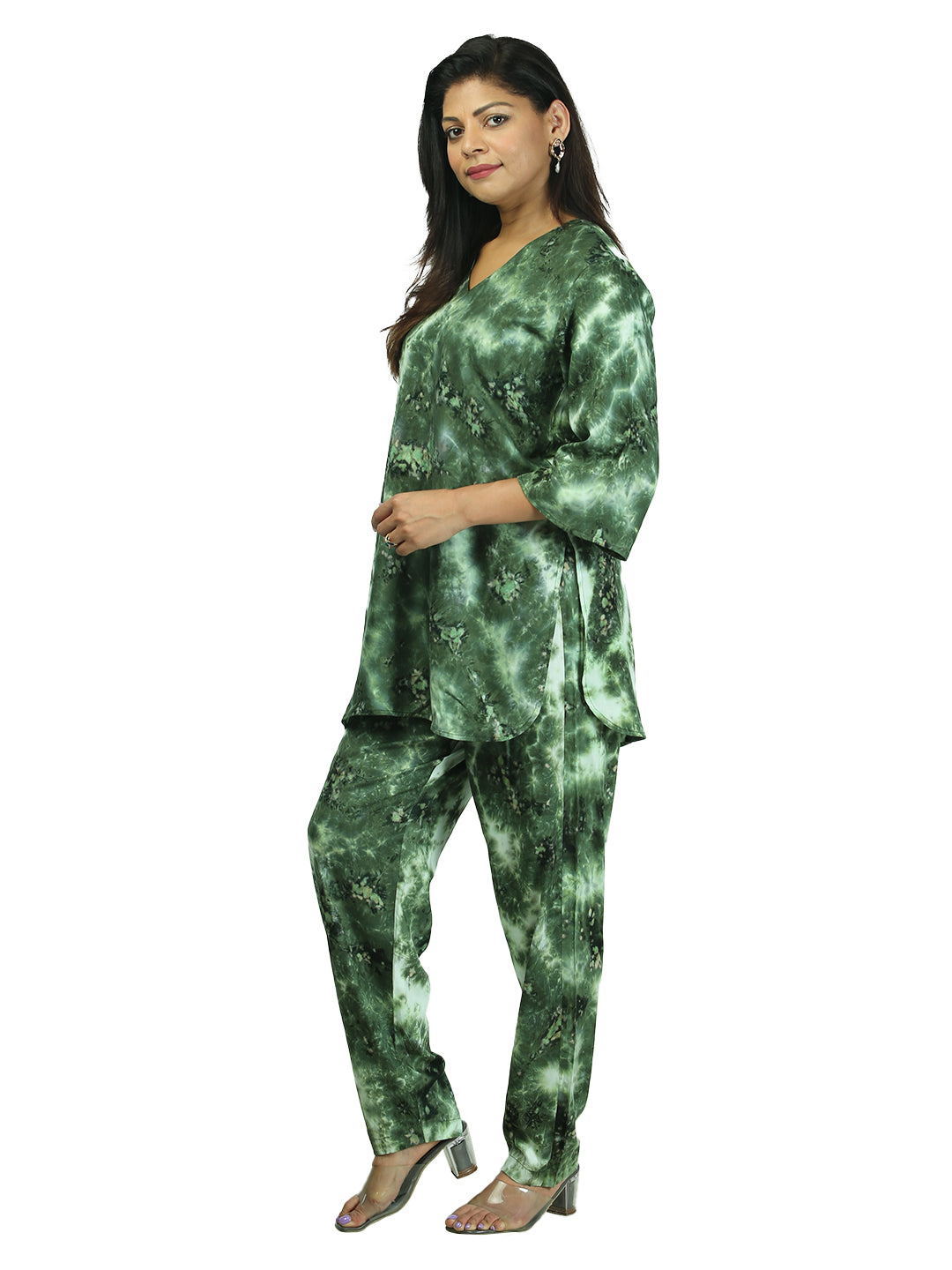 Tye & Dye Loungewear Set for Women in Cotton