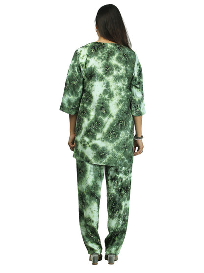 Tye & Dye Loungewear Set for Women in Cotton