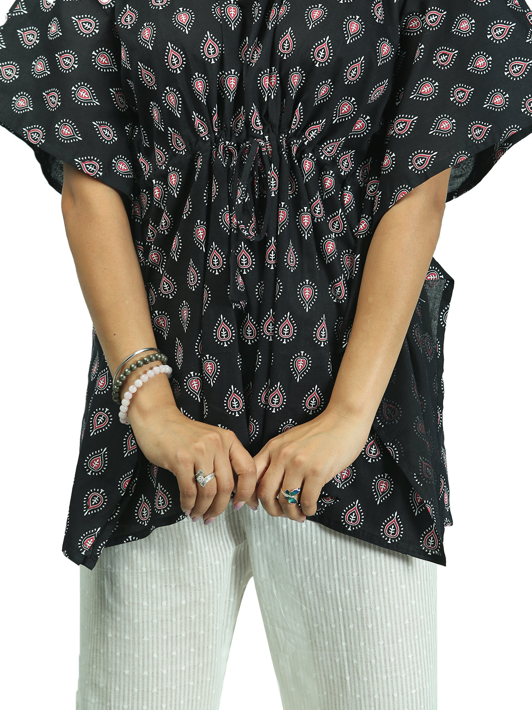 Scarlet Shadows Kaftan Pant Set