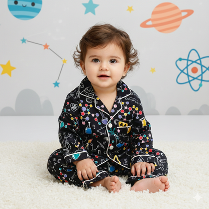 Little Einstein Unisex kids Night Suit Set