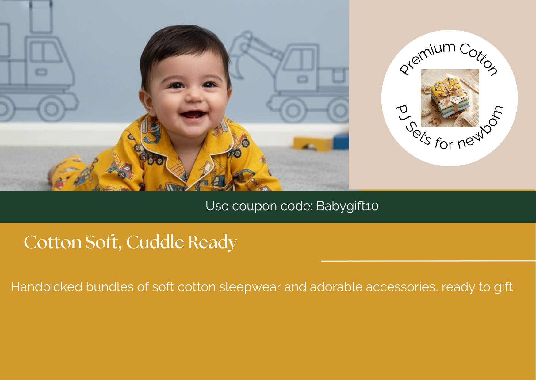 Organic cotton infant kids clothing buy shop online India – Freesia Array
