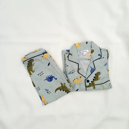 Dino print kids sleepwear