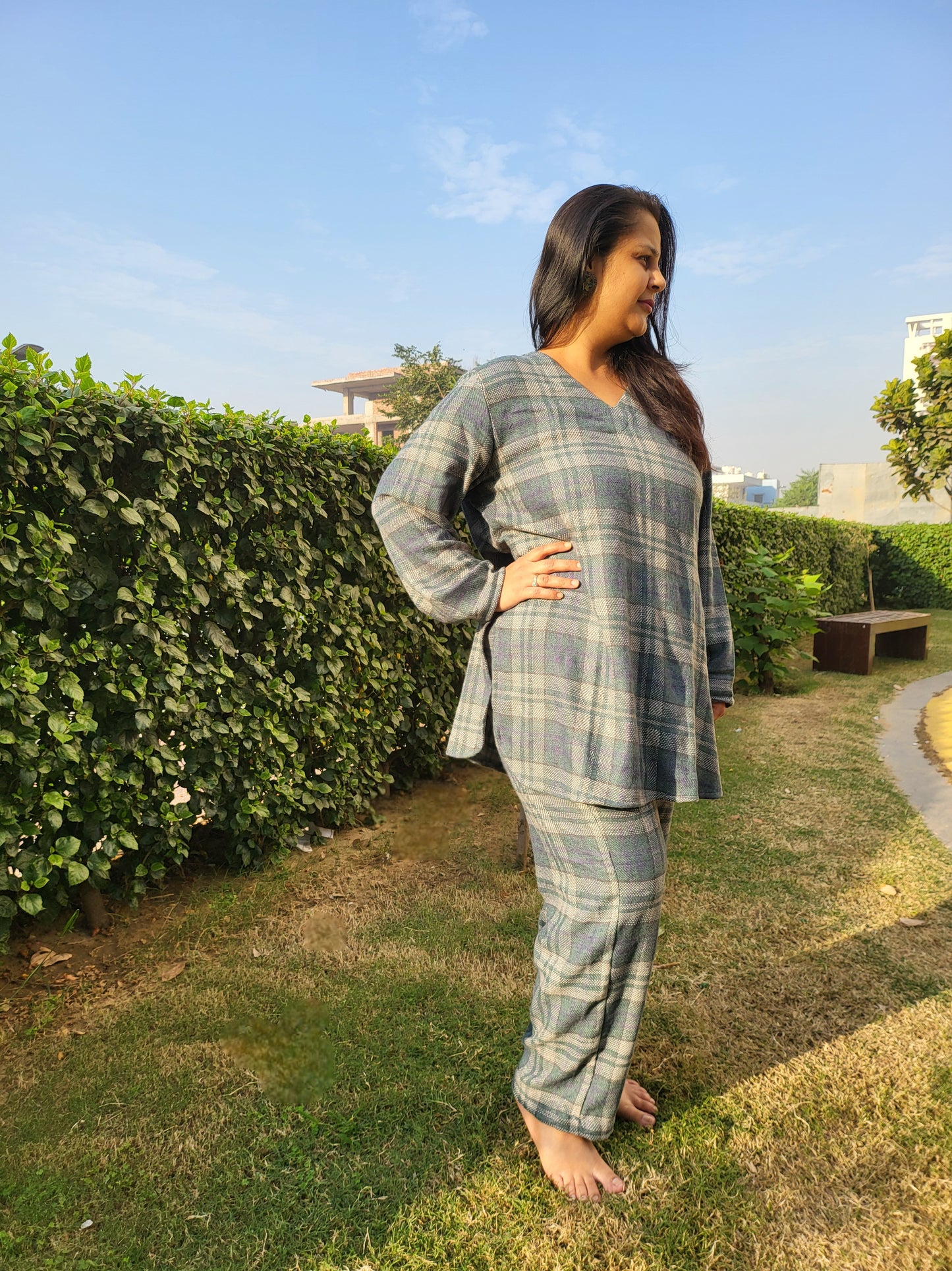 Misty Fusion Winter Loungewear Set for Women