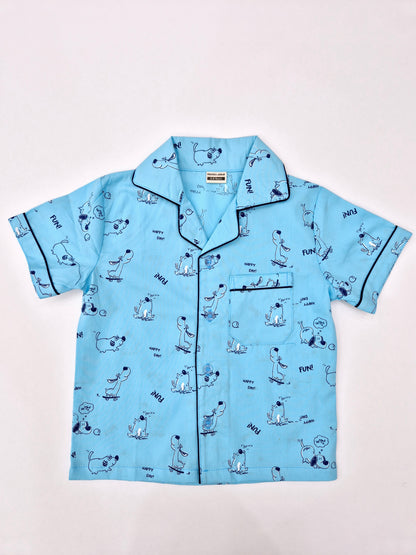 Snoopy Unisex Cotton Night Suit Set