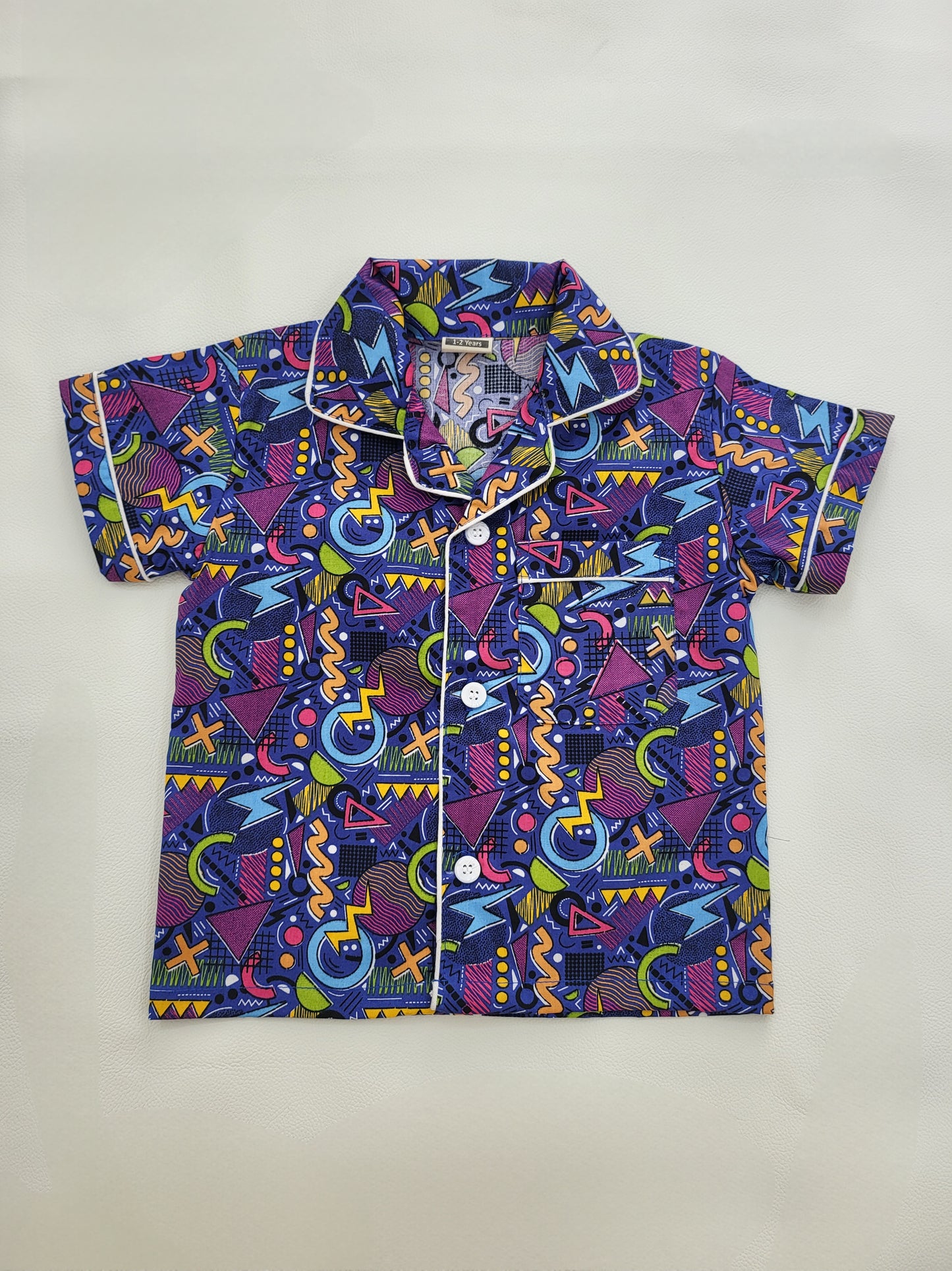 Super Space Unisex Cotton Night Suit Set
