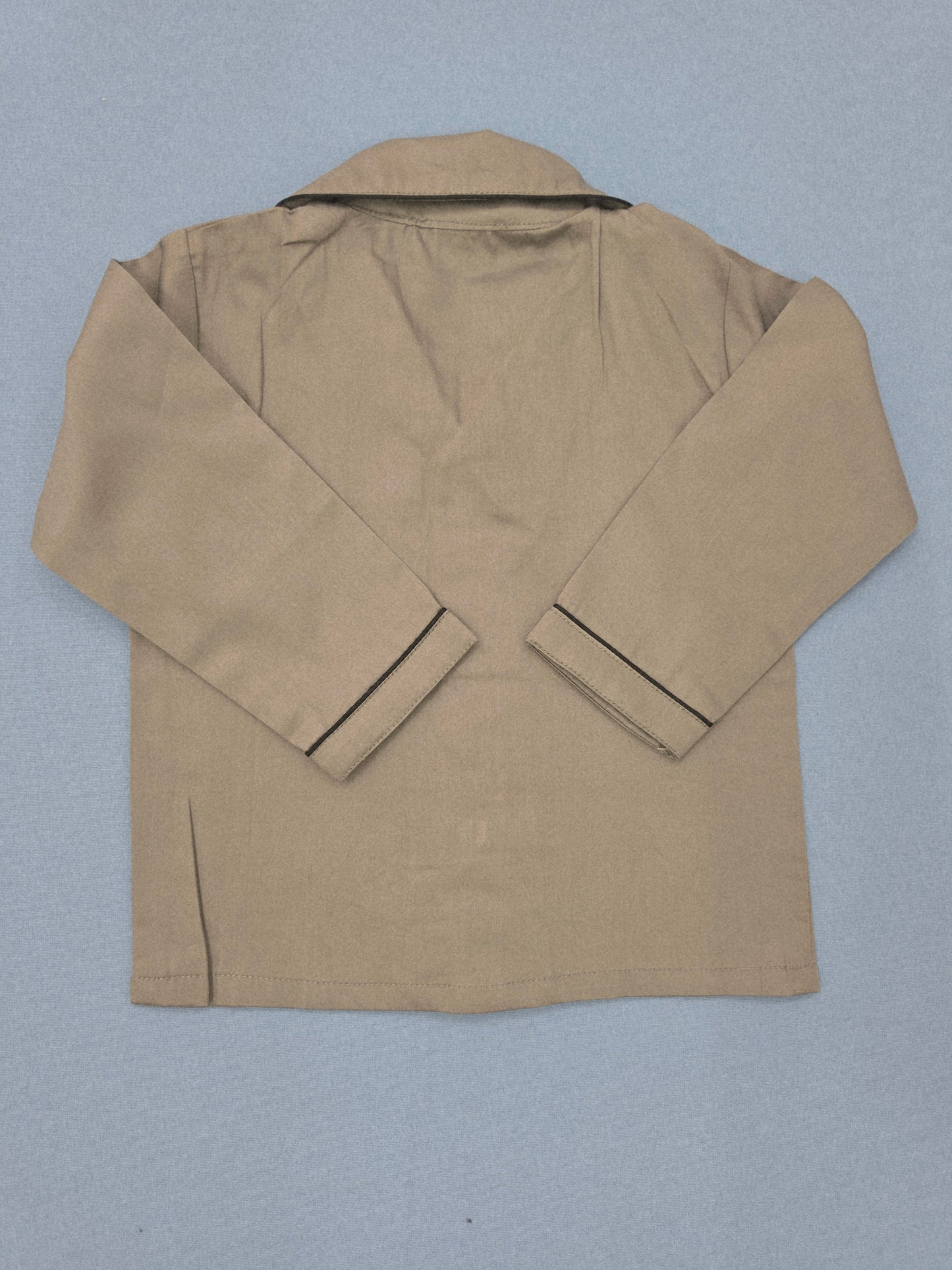 Pure Cotton Classic Grey Unisex Nightsuit Set