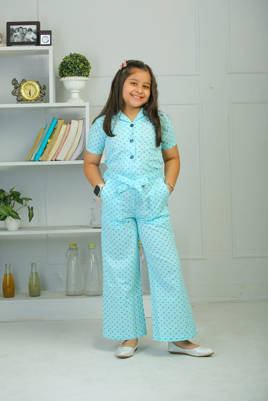 Buy premium kidswear online printed Co-Ord set